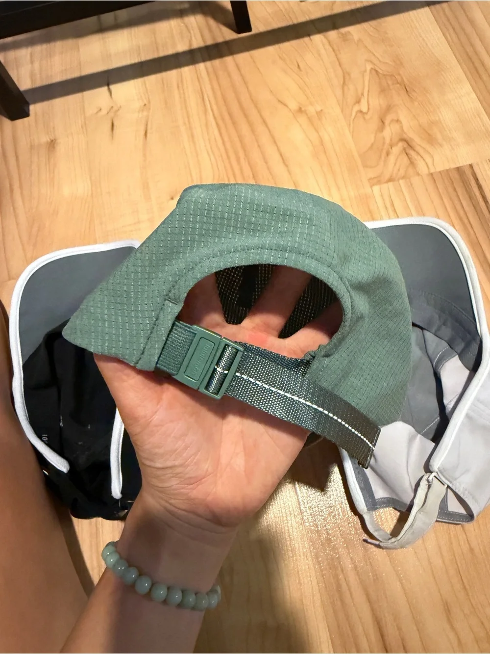 adidas, lululemon 3-Pack Sport Baseball Caps - Black, Green, Whiteboard